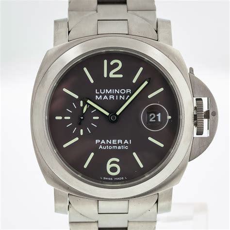 panerai automatic officine waterproof 300m|panerai luminor marina reviews.